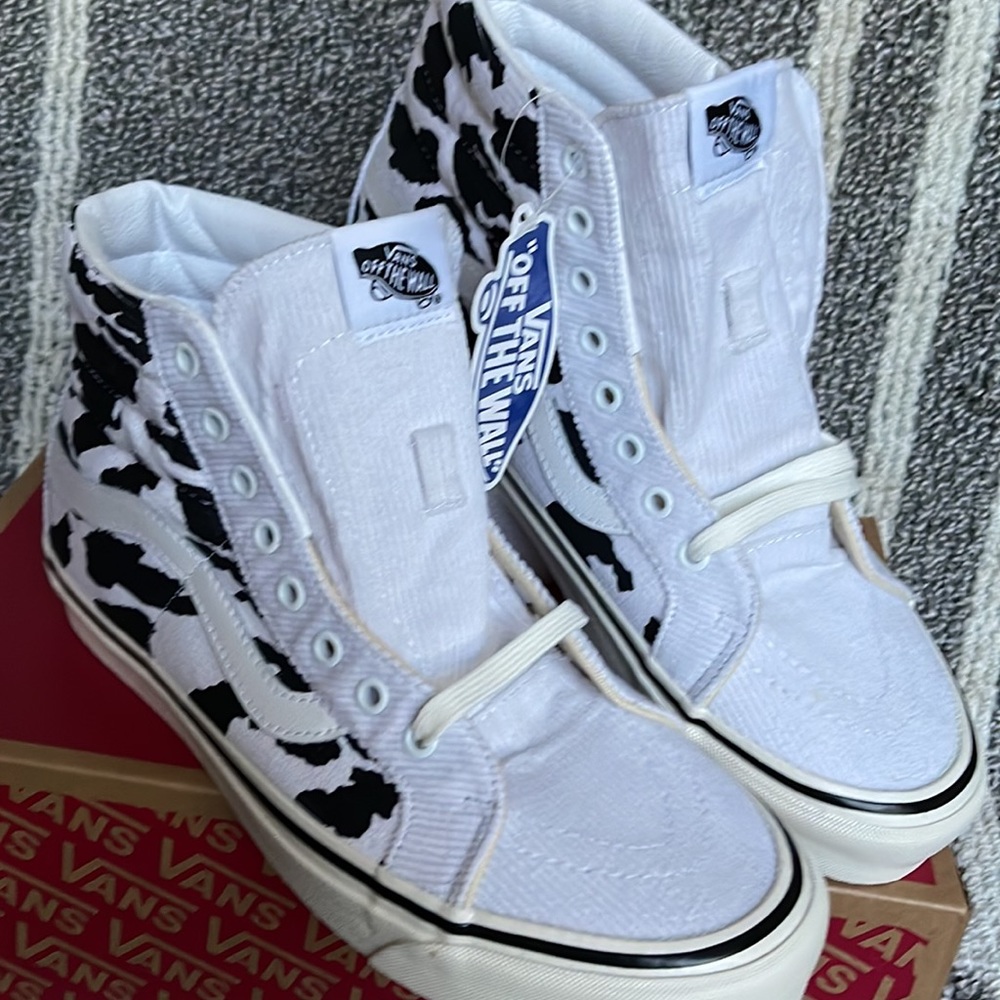 Vans Sk8-Hi 38 Dx Anaheim Factory Cow Print MENS - Picture 7 of 16